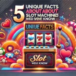 5 Fakta Unik Tentang Mesin Slot yang Tidak Kamu Ketahui